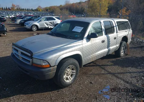 2003 Dodge Dakota Sport/Sxt z USA, uszkodzony, nr VIN 1D7HL38X63S348543